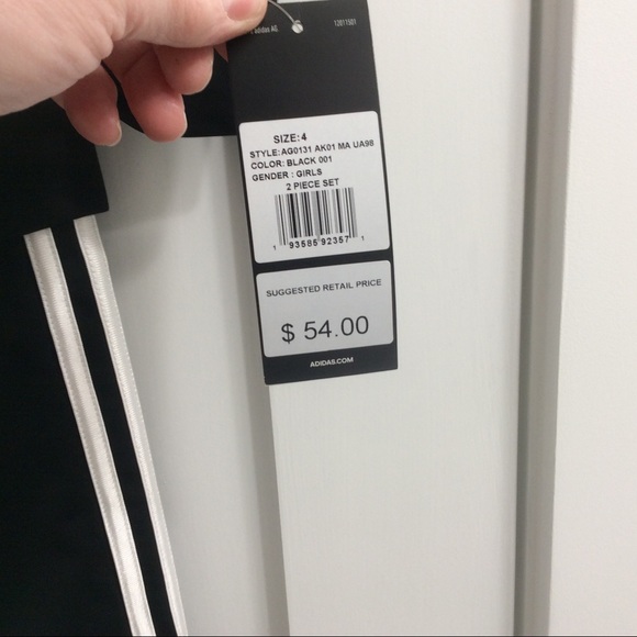 Girls ADIDAS Track Suit - Picture 3 of 8